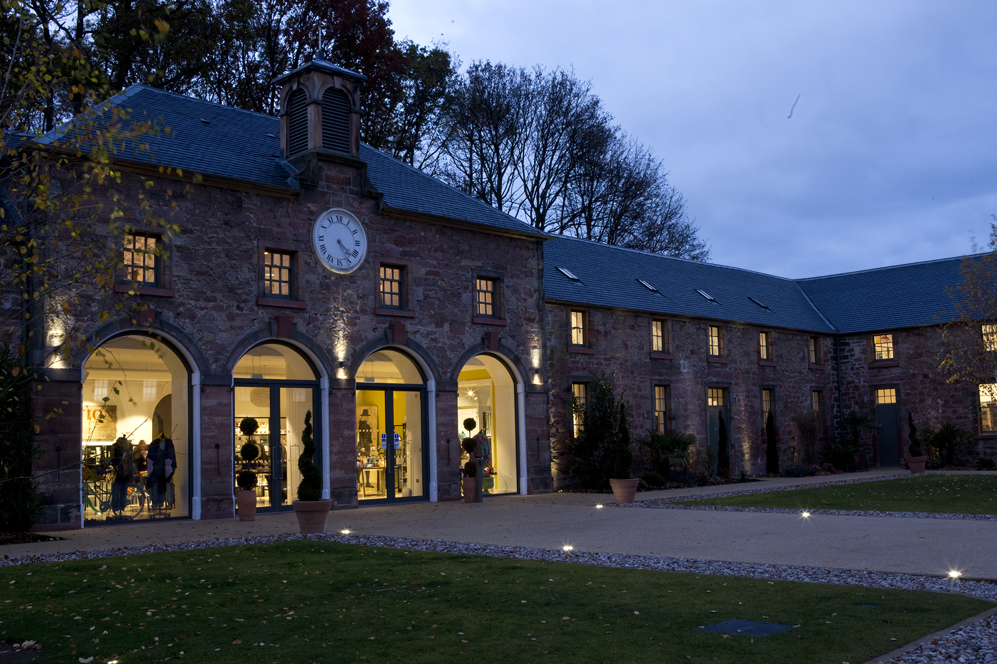 Dalkeith Country Park's 18th Century Listed Buidlings